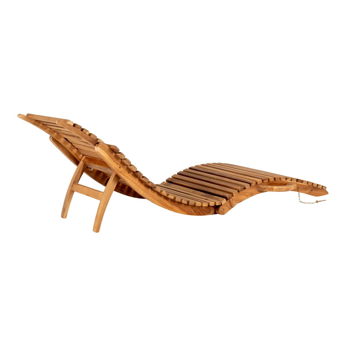 House Nordic ApS - Arrieta Ligstoel - Natuurlijk, Teak, 160x50x25 cm - Deco Delights