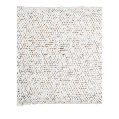 House Nordic ApS - Badalona Counter Chair - Wit Bouclé, zwarte poten, 46x39x90 cm - Deco Delights