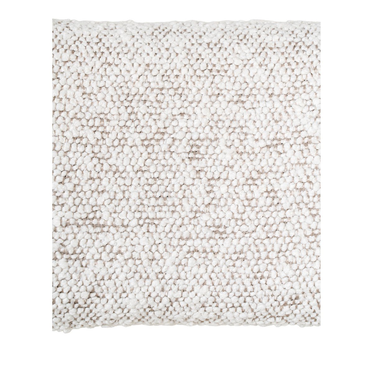 House Nordic ApS - Badalona Eetkamerstoel - Wit Bouclé, Zwarte Poten - Set van 2 - Deco Delights