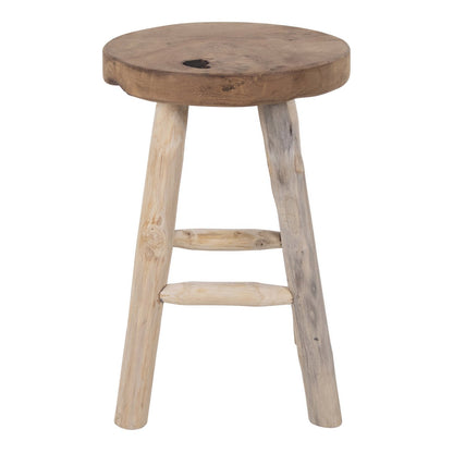 House Nordic ApS - Badia Kruk - Teak, Natuurlijk - Ø30x45 cm - Deco Delights