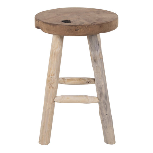 House Nordic ApS - Badia Kruk - Teak, Natuurlijk - Ø30x45 cm - Deco Delights