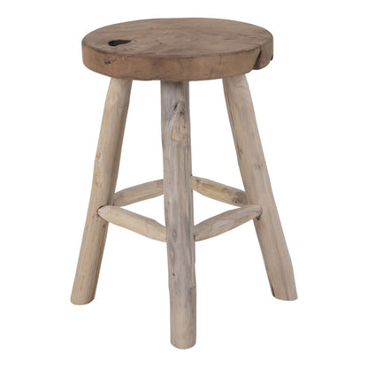 House Nordic ApS - Badia Kruk - Teak, Natuurlijk - Ø30x45 cm - Deco Delights