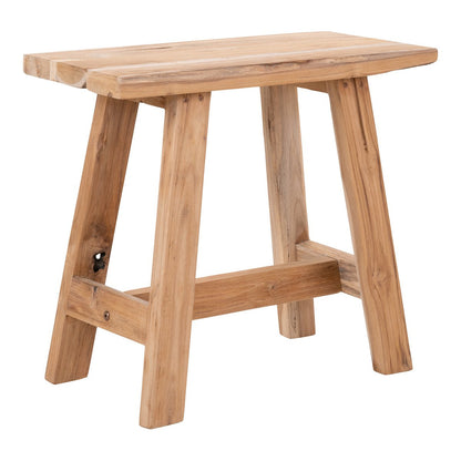 House Nordic ApS - Barcelona Bank - Natuurlijk, Teak, 50x25x45cm - Deco Delights