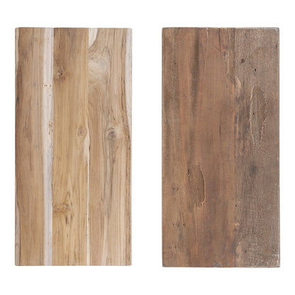 House Nordic ApS - Barcelona Bank - Natuurlijk, Teak, 50x25x45cm - Deco Delights