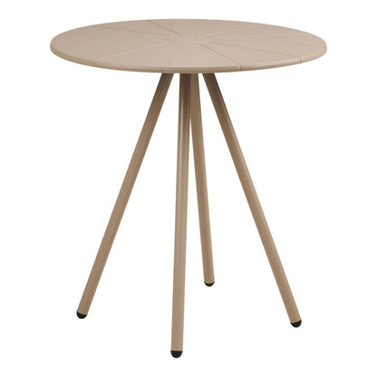 House Nordic ApS - Barletta Bistrotafel, polypropyleen/staal, taupe, ø70x73,5 cm - Deco Delights