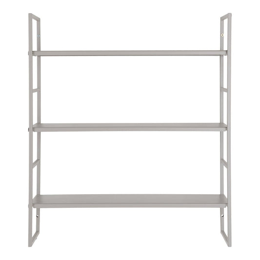 House Nordic ApS - Beja Planken - Cool Grey, Staal, 48x17x55 cm - Deco Delights