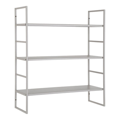 House Nordic ApS - Beja Planken - Cool Grey, Staal, 48x17x55 cm - Deco Delights
