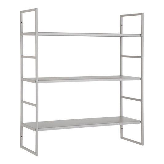 House Nordic ApS - Beja Planken - Cool Grey, Staal, 48x17x55 cm - Deco Delights