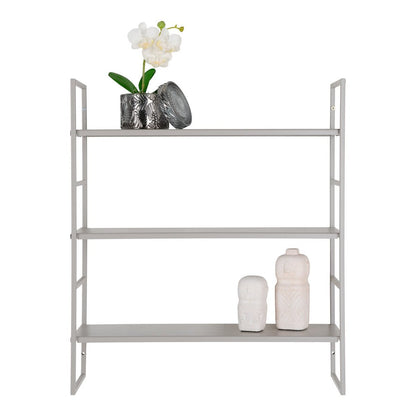 House Nordic ApS - Beja Planken - Cool Grey, Staal, 48x17x55 cm - Deco Delights
