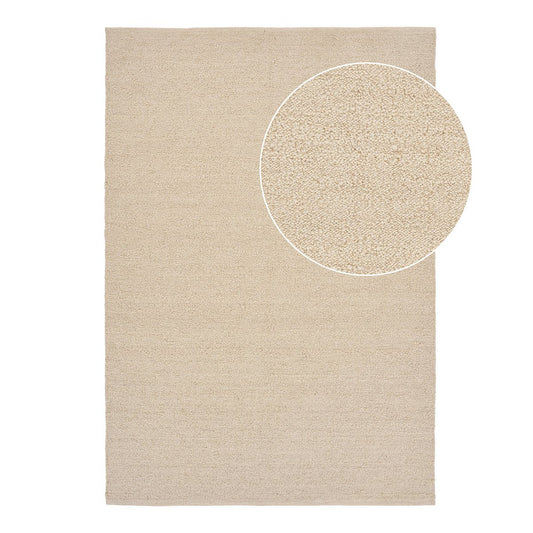House Nordic ApS - Bela Vloerkleed, handgeweven, beige, 160x230 cm - Deco Delights