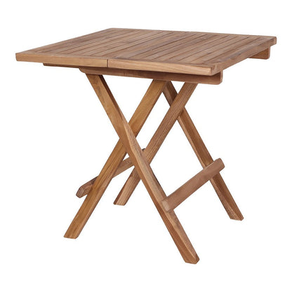 House Nordic ApS - Bilbao Bijzettafel - Natuurlijk, Teak, 50x50x50 cm - Deco Delights