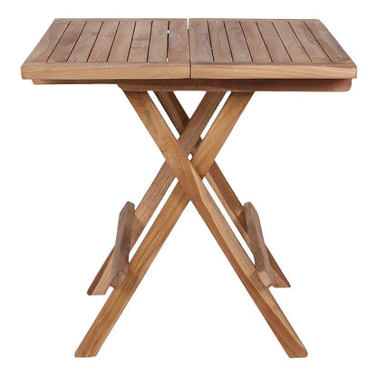 House Nordic ApS - Bilbao Bijzettafel - Natuurlijk, Teak, 50x50x50 cm - Deco Delights