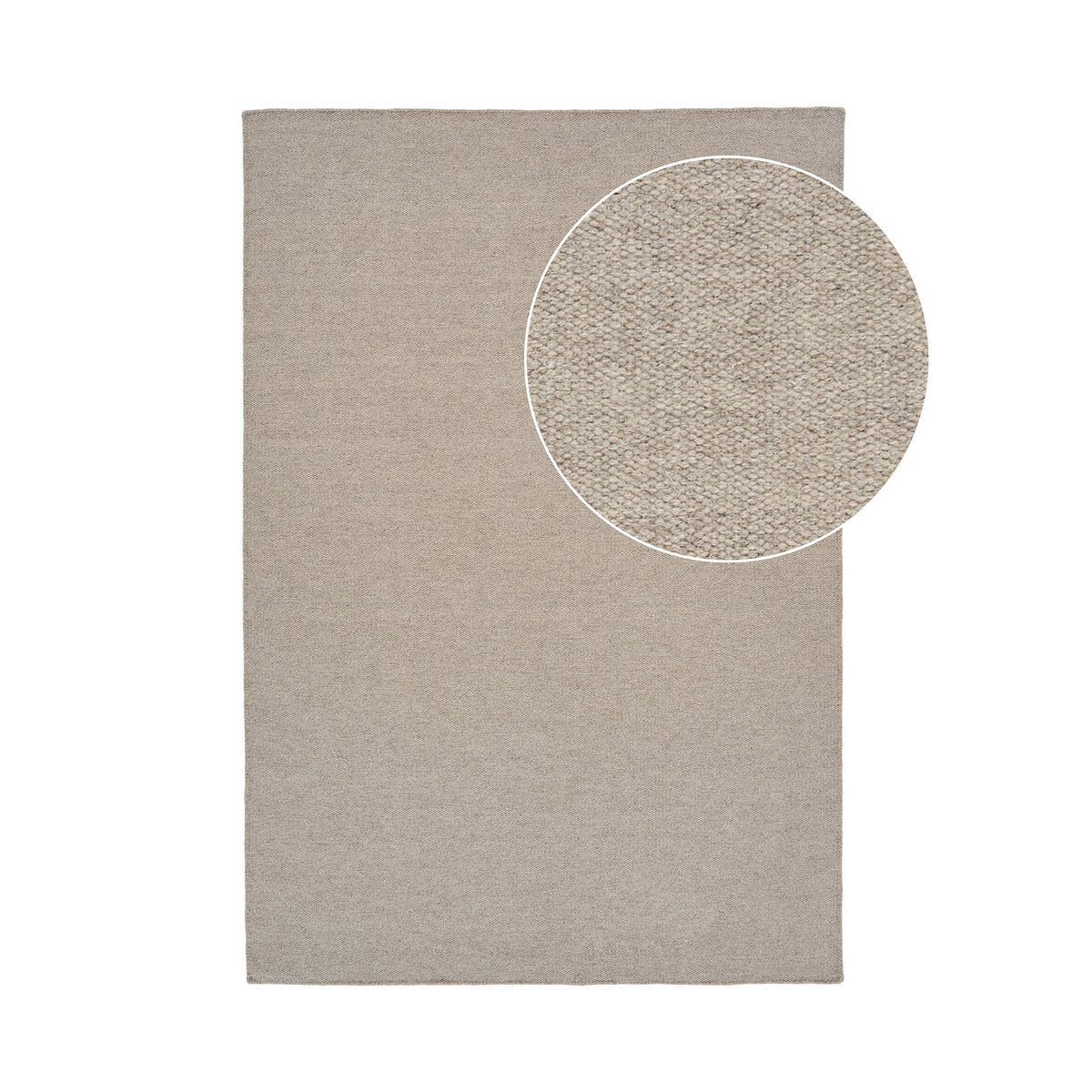 House Nordic ApS - Blauw Vloerkleed, handgeweven, donker zand, 160x230 cm - Deco Delights