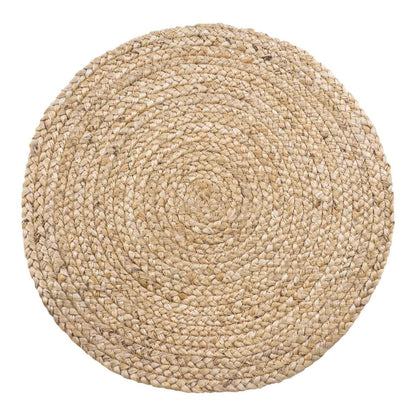 House Nordic ApS - Bombay Placemat - Naturel, Jute, Ø38cm - Set van 4 - Deco Delights