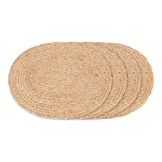 House Nordic ApS - Bombay Placemat - natuurlijk, jute, 35x45 cm - set van 4 - Deco Delights