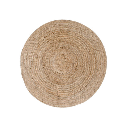 House Nordic ApS - Bombay Vloerkleed - Gevlochten jute, naturel - Ø90 cm - Deco Delights