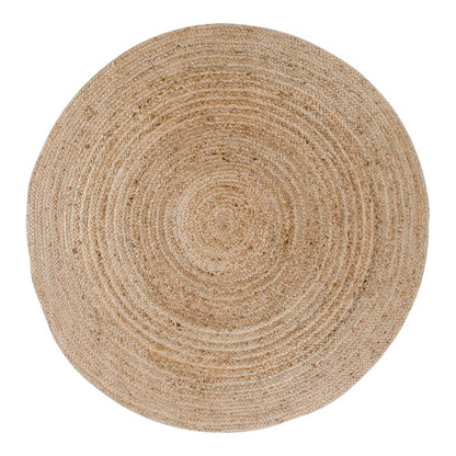 House Nordic ApS - Bombay Vloerkleed - Naturel, Jute, Ø180cm - Deco Delights
