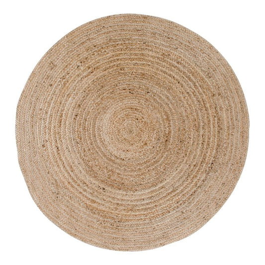 House Nordic ApS - Bombay Vloerkleed - Naturel, Jute, Ø180cm - Deco Delights