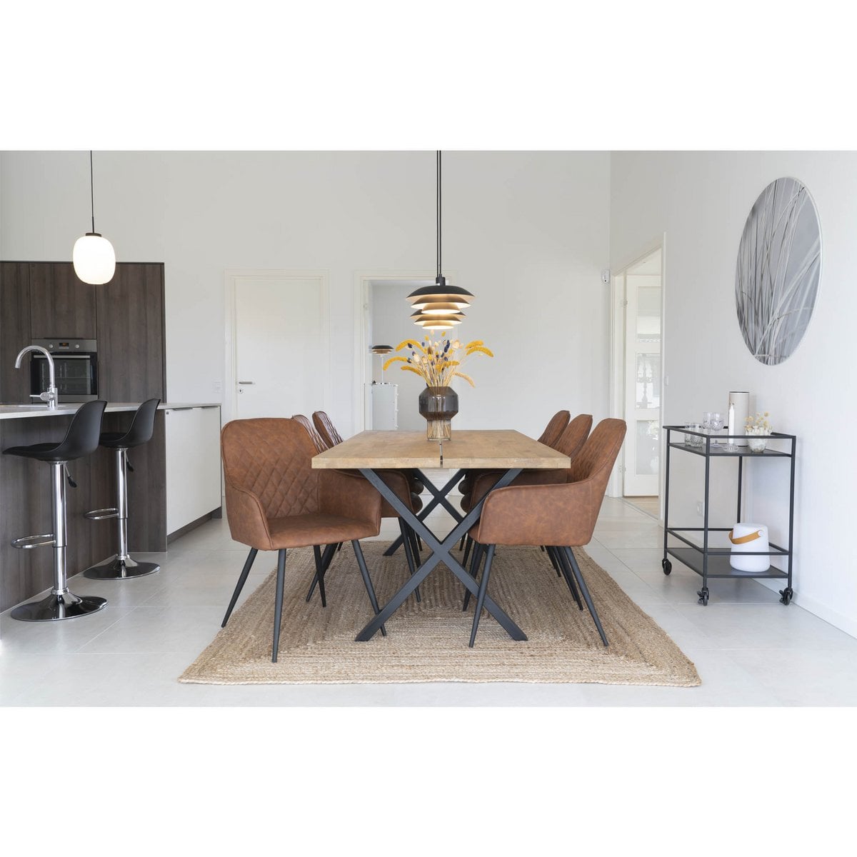 House Nordic ApS - Bombay Vloerkleed - Natuurlijk, Jute, 60x90cm - Deco Delights