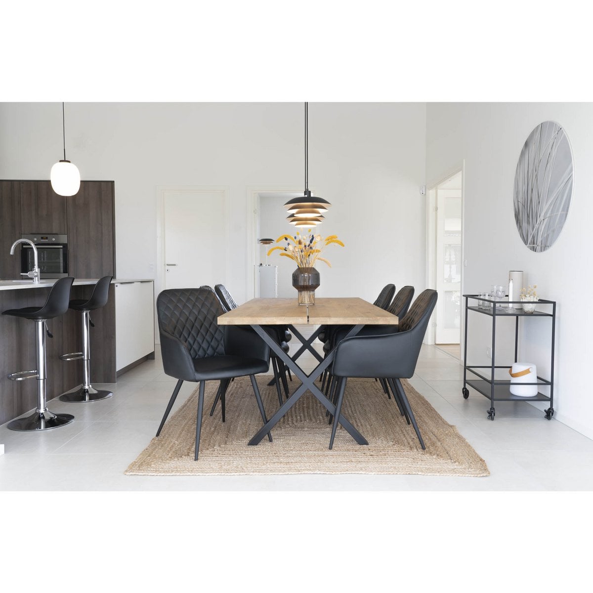House Nordic ApS - Bombay Vloerkleed - Natuurlijk, Jute, 60x90cm - Deco Delights