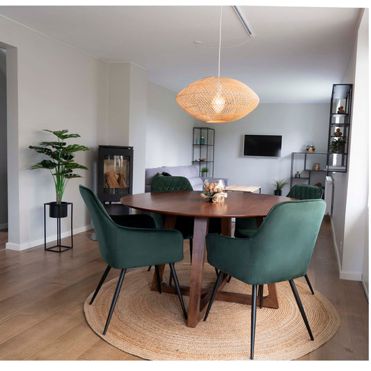 House Nordic ApS - Bombay Vloerkleed Rond 180 cm Naturel - Deco Delights Vloerkleed