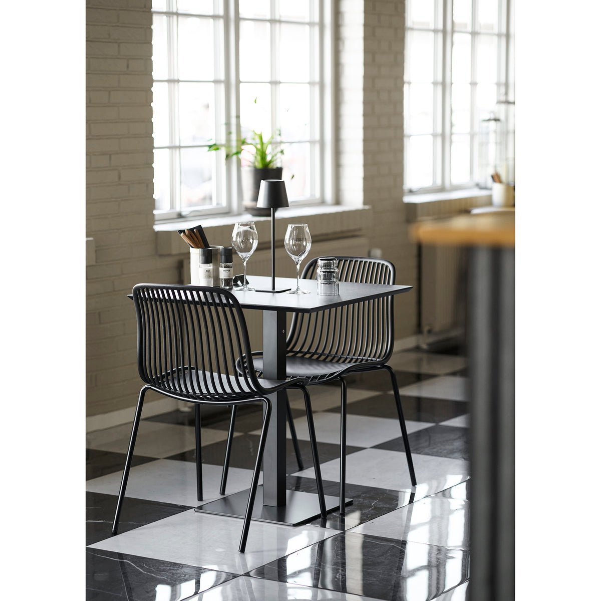 House Nordic ApS - Branson Tuinstoel Zwart - Deco Delights Tuinstoel