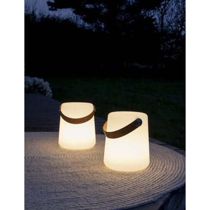 House Nordic ApS - Bristol LED-lamp - Wit, PP, 17x17x21 cm, Oplaadbaar - Deco Delights