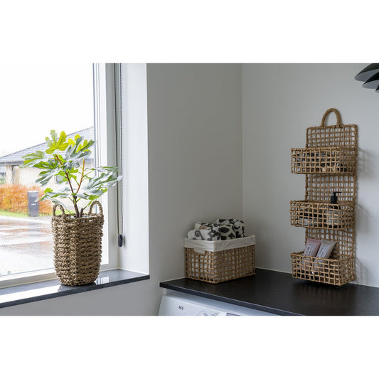 House Nordic ApS - Bustelo Basket - Mand, papier, naturel, set van 2 - Deco Delights