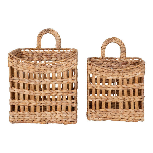 House Nordic ApS - Cala Hangmand - Hangmand, waterhyacint, naturel, set van 2 - Deco Delights
