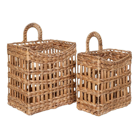 House Nordic ApS - Cala Hangmand - Hangmand, waterhyacint, naturel, set van 2 - Deco Delights