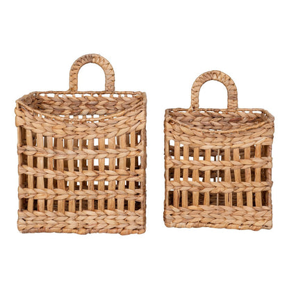 House Nordic ApS - Cala Hangmanden - Waterhyacint, naturel - Set van 2 - Deco Delights