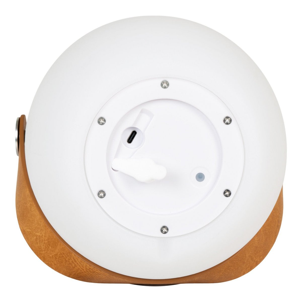 House Nordic ApS - Cardiff LED Lamp - Lamp met riem, oplaadbaar, bluetooth-luidspreker, wit - Deco Delights