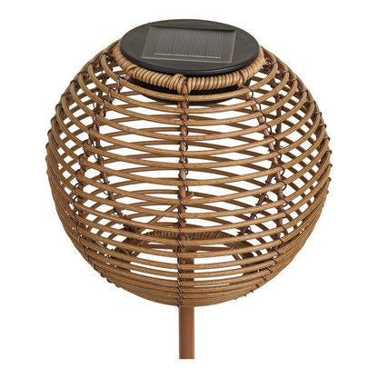 House Nordic ApS - Carlisle Lamp, oplaadbaar met geïntegreerd zonnepaneel, natuur - Deco Delights