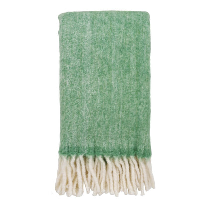 House Nordic ApS - Carmel Plaid - groen, wol, 130x170 cm - Deco Delights