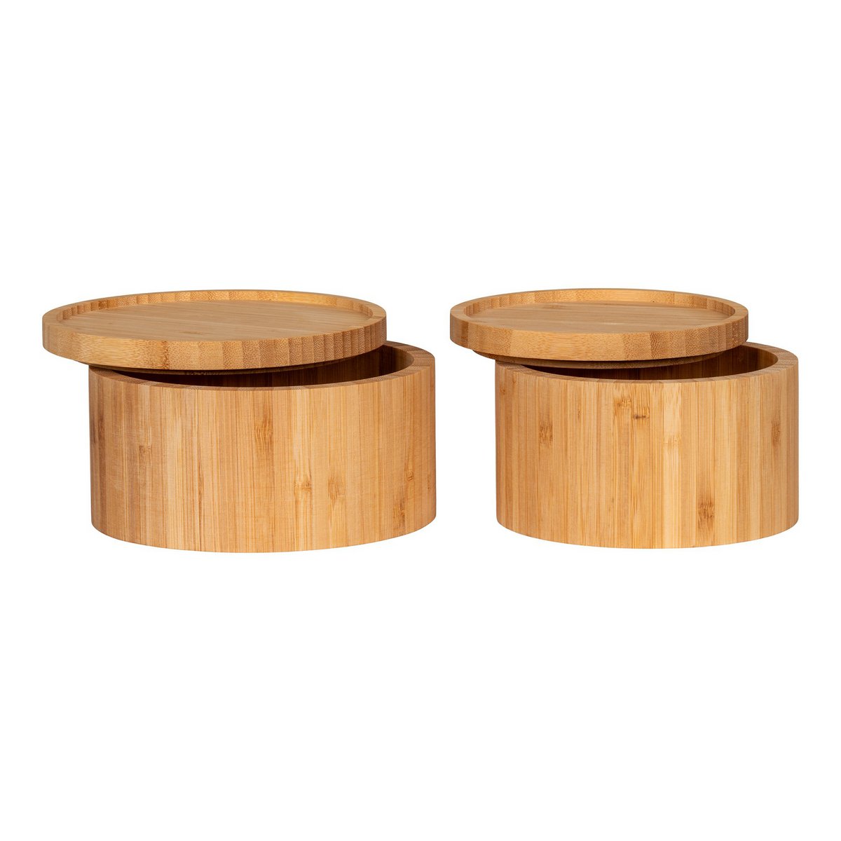 House Nordic ApS - Chefalu Opbergdoos - Opbergdoos, bamboe, naturel, set van 2 - Deco Delights
