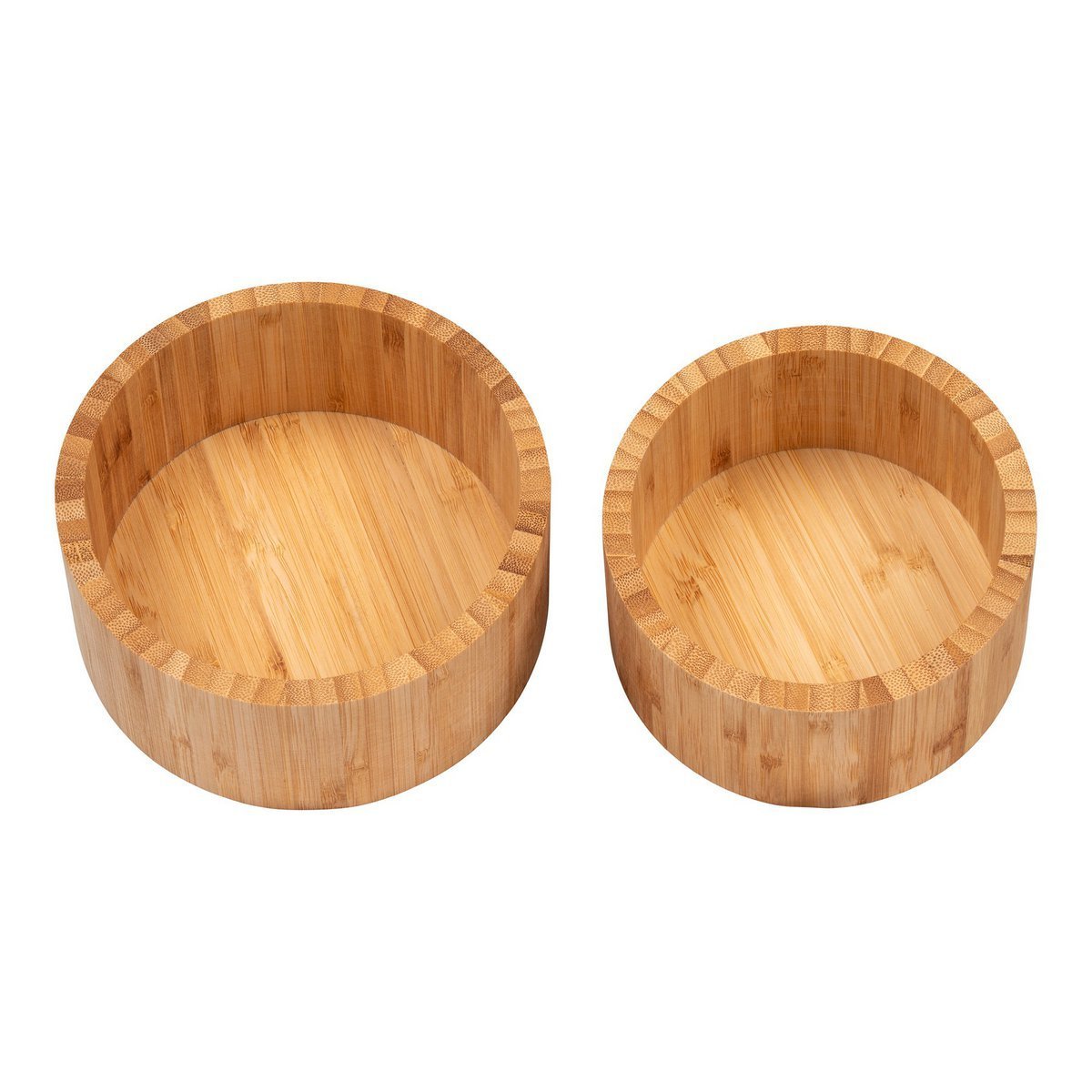 House Nordic ApS - Chefalu Opbergdoos - Opbergdoos, bamboe, naturel, set van 2 - Deco Delights