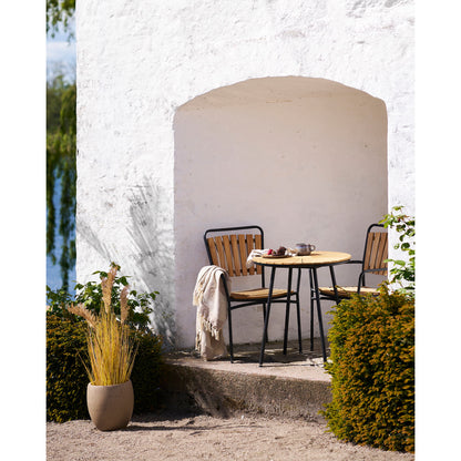House Nordic ApS - Cleveland Tuintafel Naturel/Zwart - Deco Delights Tuintafel