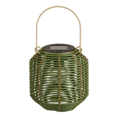 House Nordic ApS - Crewe Lantern, oplaadbaar met geïntegreerd zonnepaneel, groen - Deco Delights