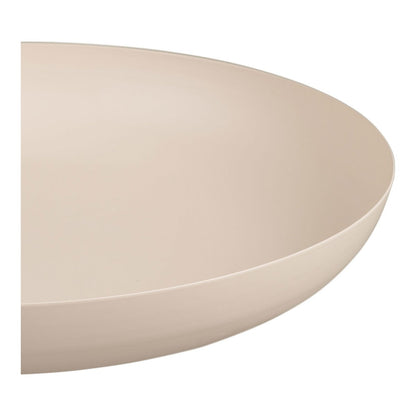 House Nordic ApS - Dienblad, metaal, beige, ø30x4 cm - Deco Delights
