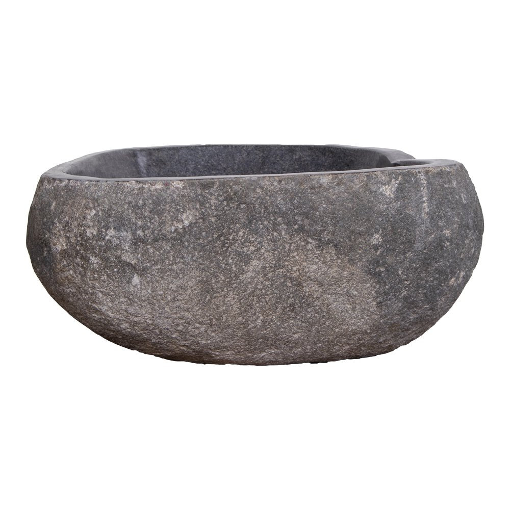 House Nordic ApS - Donau Riverstone Waskom - Natuursteen, 40x35x15cm - Deco Delights