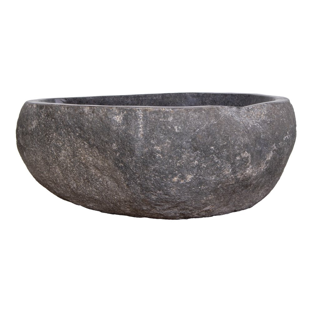 House Nordic ApS - Donau Riverstone Waskom - Natuursteen, 40x35x15cm - Deco Delights