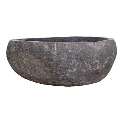 House Nordic ApS - Donau Riverstone Waskom - Natuursteen, 40x35x15cm - Deco Delights