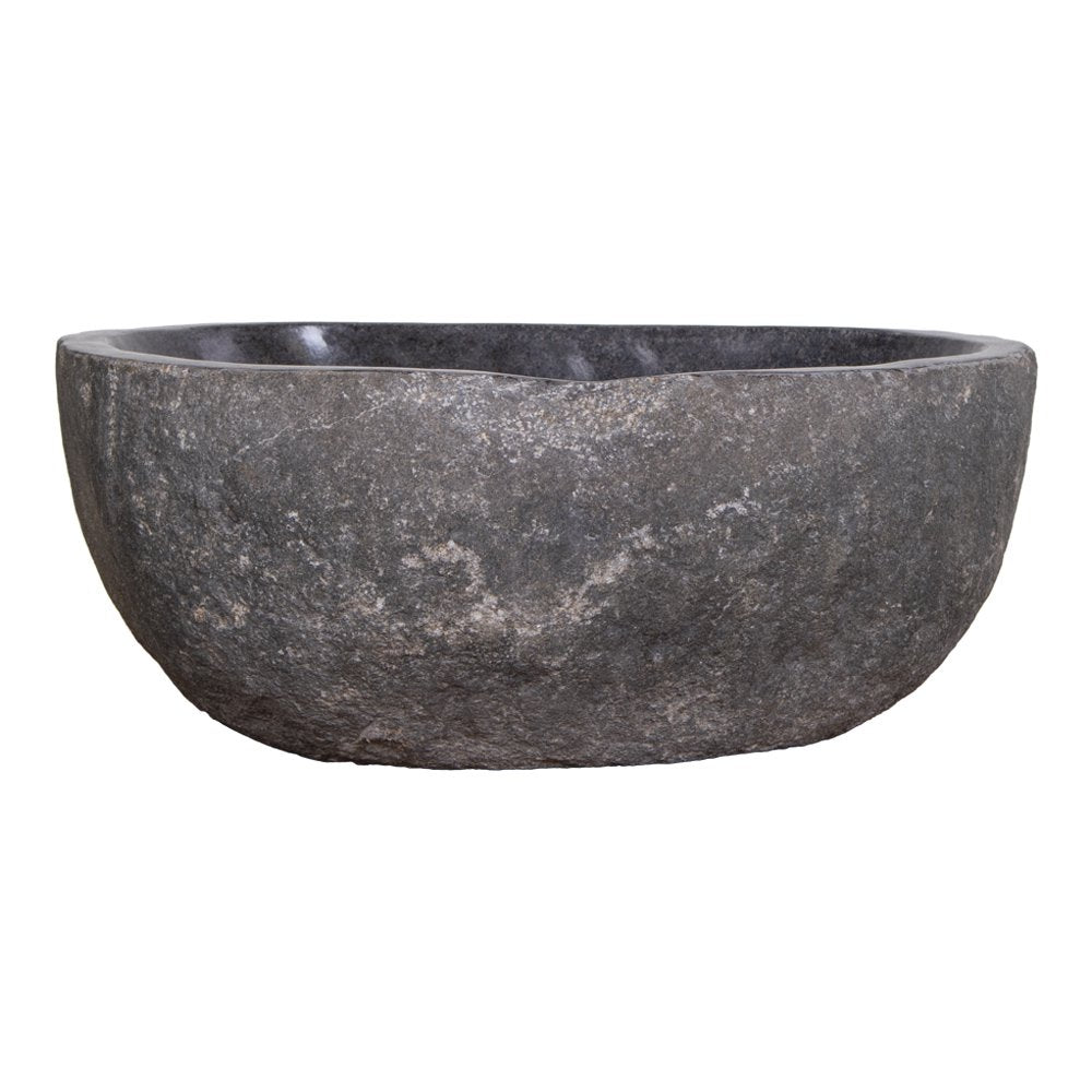 House Nordic ApS - Donau Riverstone Waskom - Natuursteen, 40x35x15cm - Deco Delights
