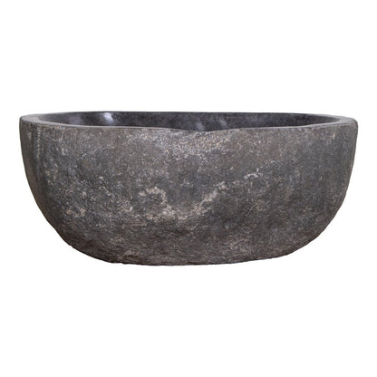 House Nordic ApS - Donau Riverstone Waskom - Natuursteen, 40x35x15cm - Deco Delights