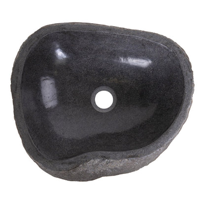 House Nordic ApS - Donau Riverstone Waskom - Natuursteen, 40x35x15cm - Deco Delights