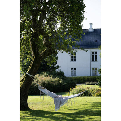 House Nordic ApS - Edessa hangmat - gebroken wit, polyester/katoen/lariks - Deco Delights