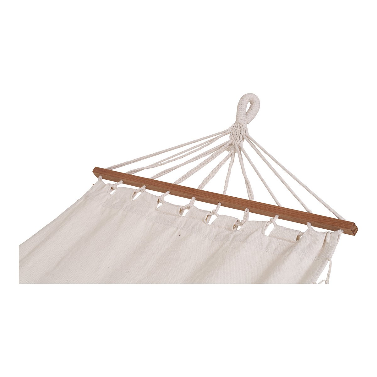 House Nordic ApS - Edessa hangmat - gebroken wit, polyester/katoen/lariks - Deco Delights