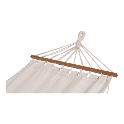 House Nordic ApS - Edessa hangmat - gebroken wit, polyester/katoen/lariks - Deco Delights
