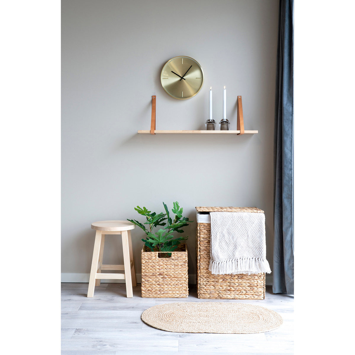 House Nordic ApS - Forno Wandplank Naturel 80x20 cm - Deco Delights Wandplank