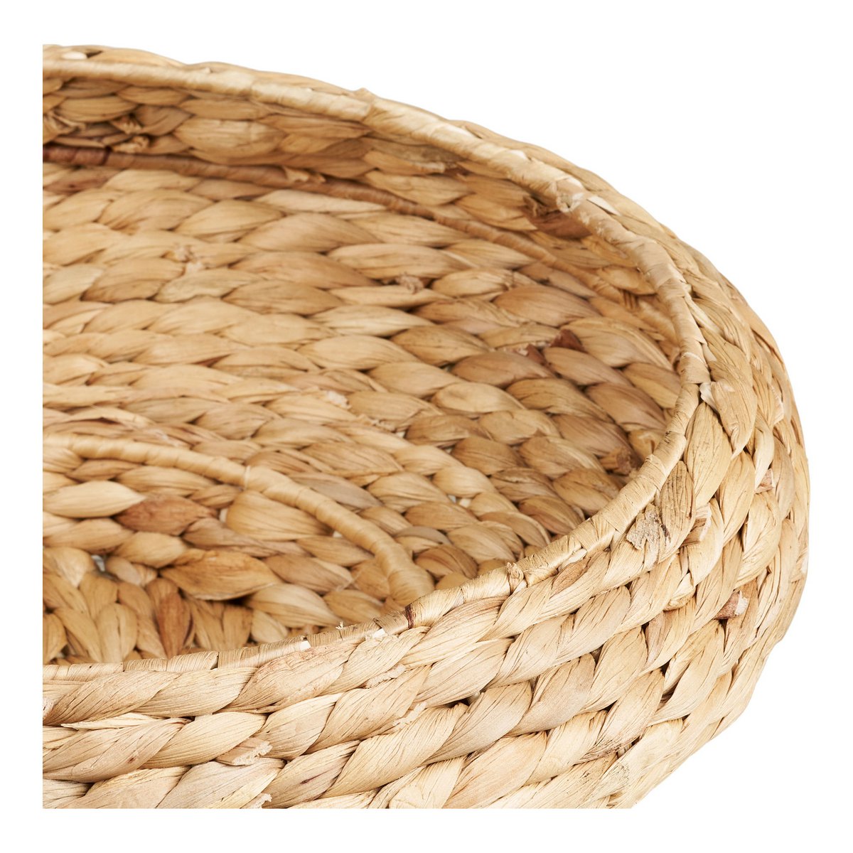 House Nordic ApS - Frellesvig Dienblad, waterhyacint, naturel, ø40x12cm - Deco Delights